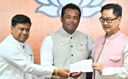 TMC छोड़ लिएंडर पेस बीजेपी में हुए शामिल, कहा- मेरे लिए यह गर्व का पल